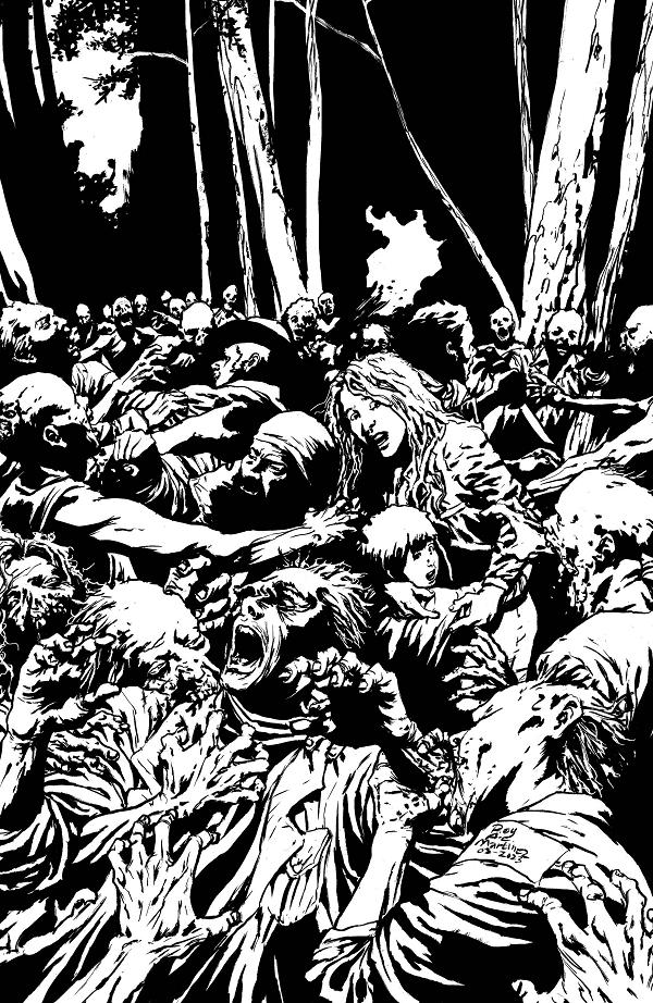 Night Of The Living Dead Kin #2 CVR D 1/350 LTD B&W VIRGIN cover