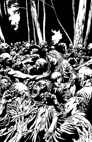 Night Of The Living Dead Kin #2 CVR D 1/350 LTD B&W VIRGIN cover