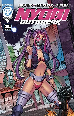 Nyobi Outbreak #1 CVR A JUAN ANTONIO ONTIVEROS cover