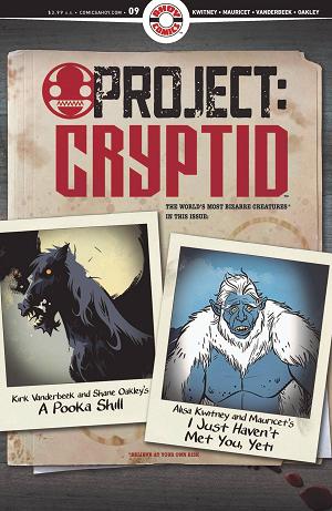 Project Cryptid #9 cover