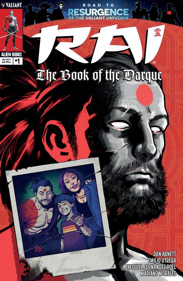 Rai Book Of Darque #1 variant cover by Diego Giribaldi