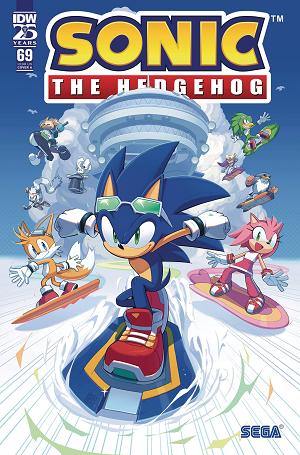 Sonic The Hedgehog #69 CVR A KIM cover