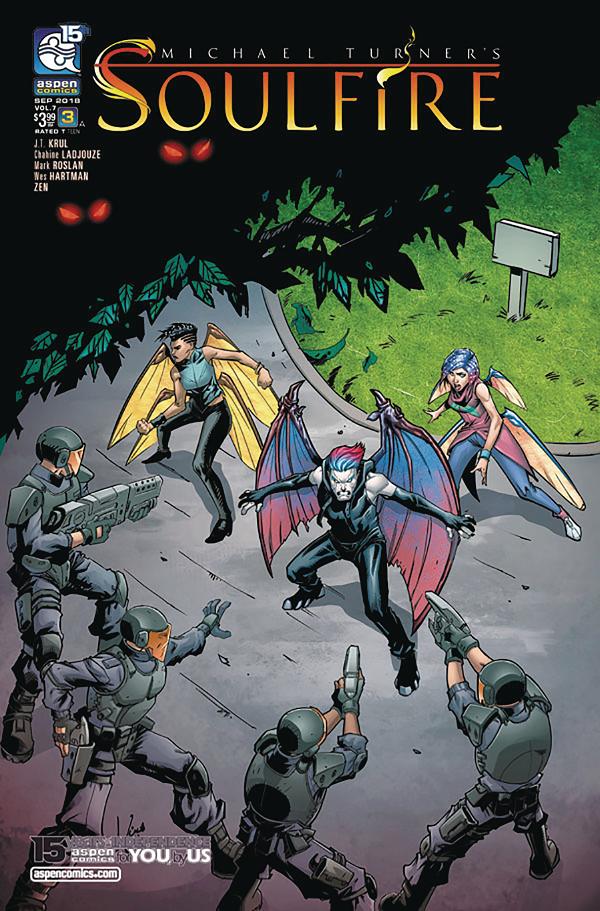 Soulfire Vol 7 #3 CVR A LADJOUZE cover