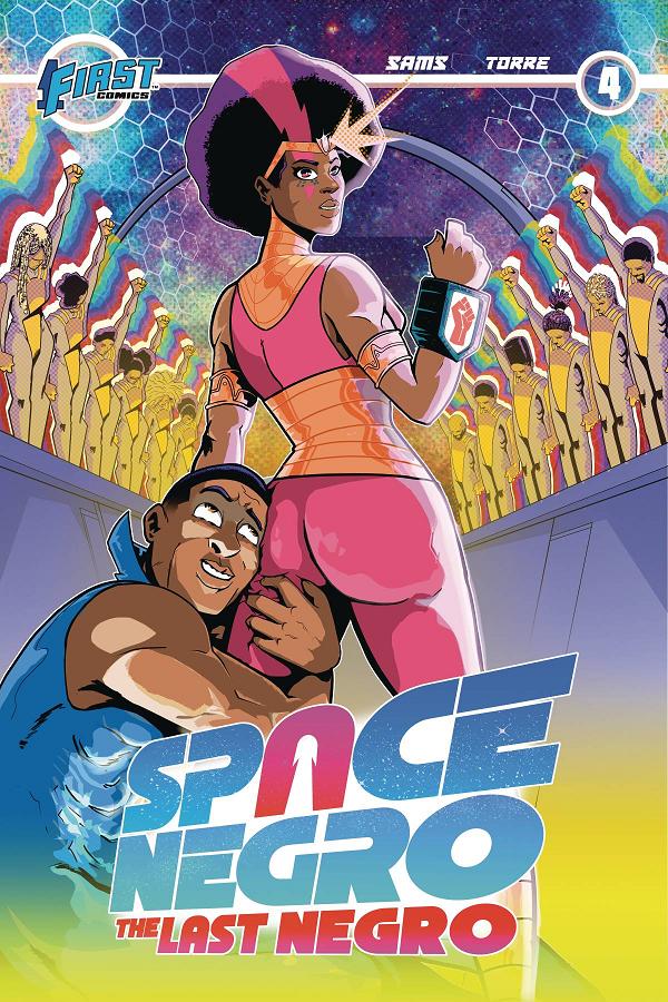 Space Negro The Last Negro #4 cover by Jared Sams