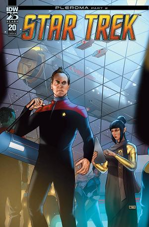 Star Trek #20 CVR B CLARKE cover