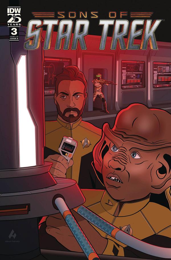Star Trek Sons Of Star Trek #3 CVR B HARVEY cover