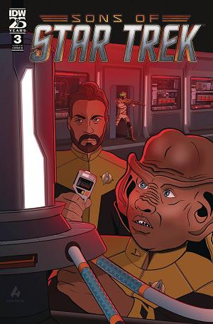 Star Trek Sons Of Star Trek #3 CVR B HARVEY cover