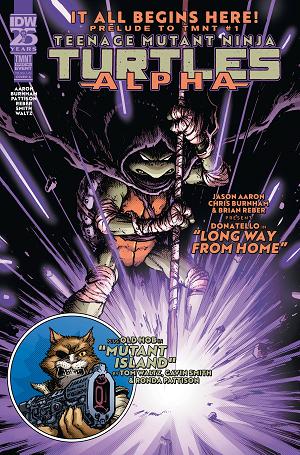 Teenage Mutant Ninja Turtles Alpha #1 CVR A BURNHAM cover