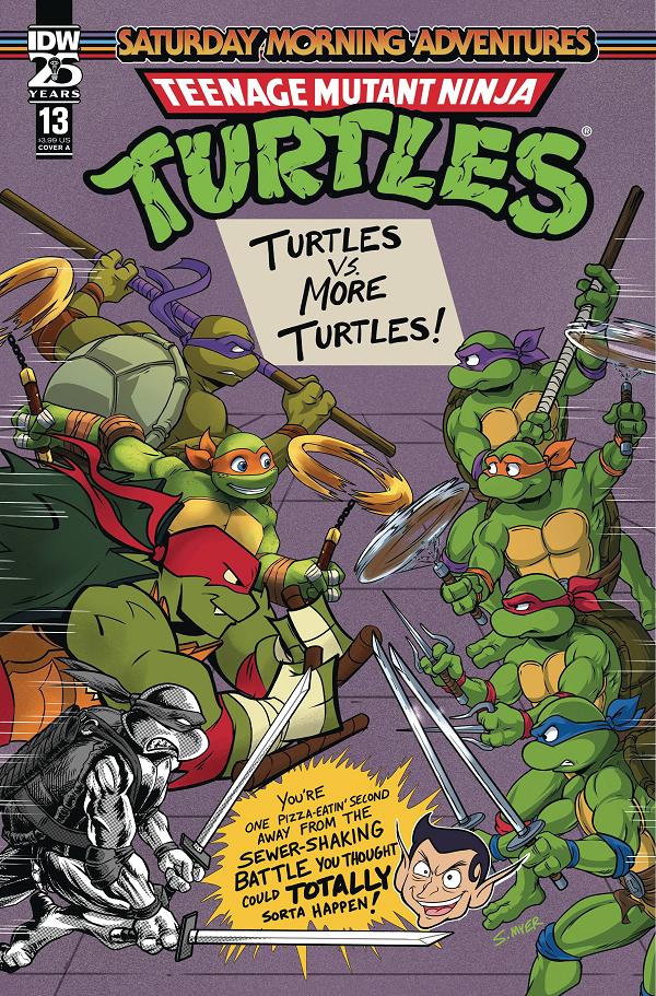Tmnt Saturday Morning Adv 2023 #13 CVR A MYER cover