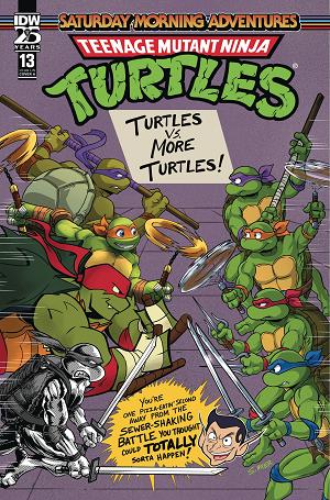 Tmnt Saturday Morning Adv 2023 #13 CVR A MYER cover