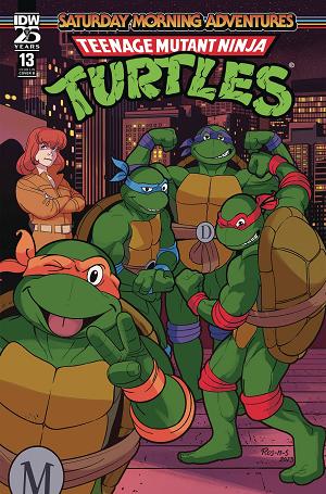 Tmnt Saturday Morning Adv 2023 #13 CVR B ROSANAS cover