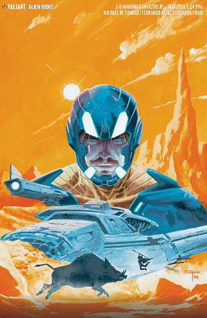 X-O Manowar Invictus #1 CVR C PERALTA VIRGIN cover