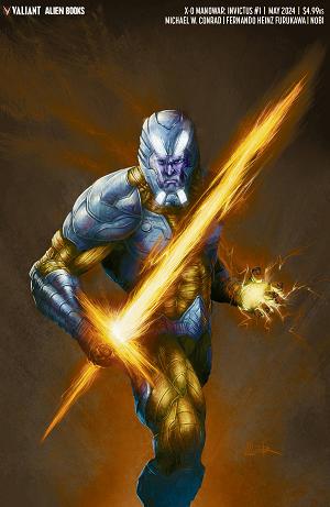 X-O Manowar Invictus #1 CVR D WILLSMER VIRGIN cover