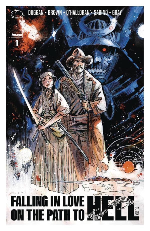 Falling In Love On Path To Hell #1 CVR A BROWN cover
