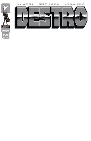 Destro #1 CVR H BLANK CVR cover