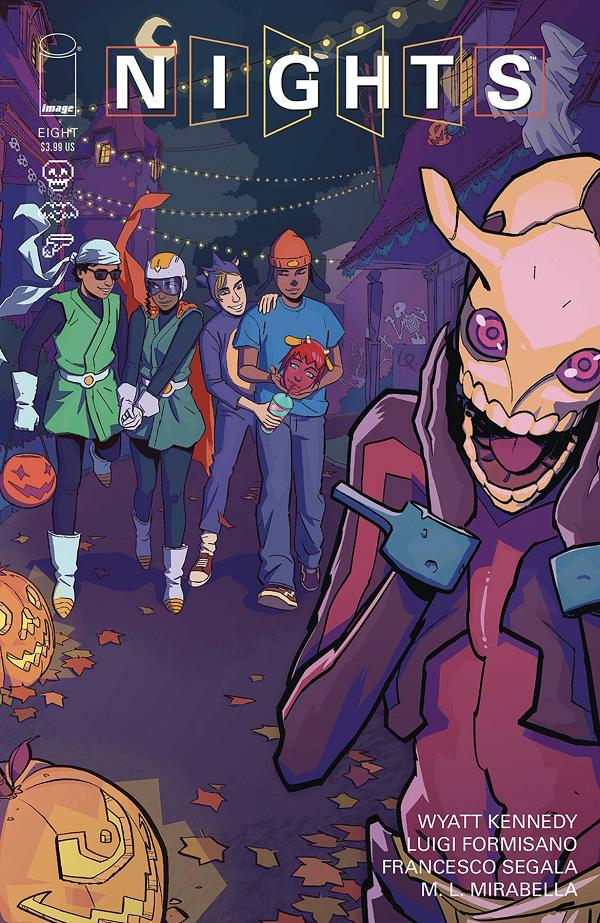 Nights #8 cover