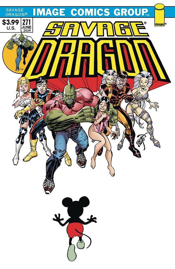 Savage Dragon #271 CVR B LARSEN (MR) cover