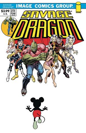 Savage Dragon #271 CVR B LARSEN (MR) cover