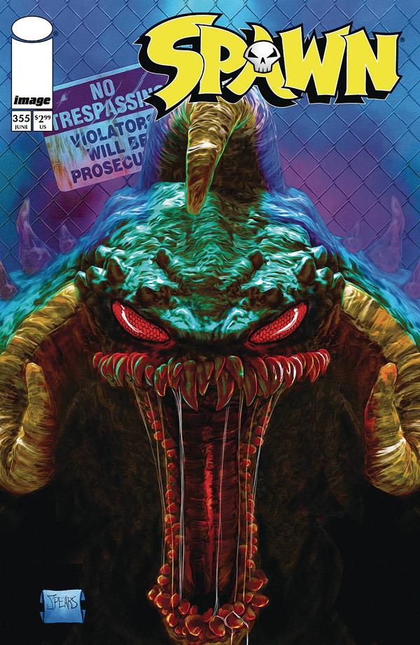 Spawn #355 CVR B SPEARS cover