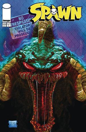 Spawn #355 CVR B SPEARS cover