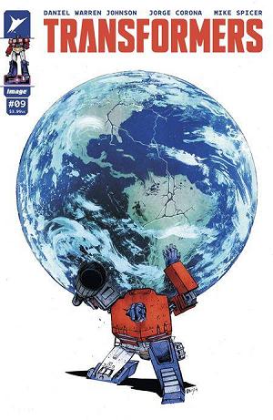 Transformers #9 CVR A JOHNSON & SPICER cover