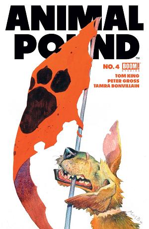 Animal Pound #4 CVR D FOC REVEAL BERGARA (MR) cover