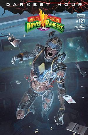 Mighty Morphin Power Rangers #121 CVR B DARK GRID BARENDS (C cover