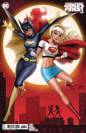 Batman & Superman: World's Finest #28 CVR B NATHAN SZERDY CSV cover