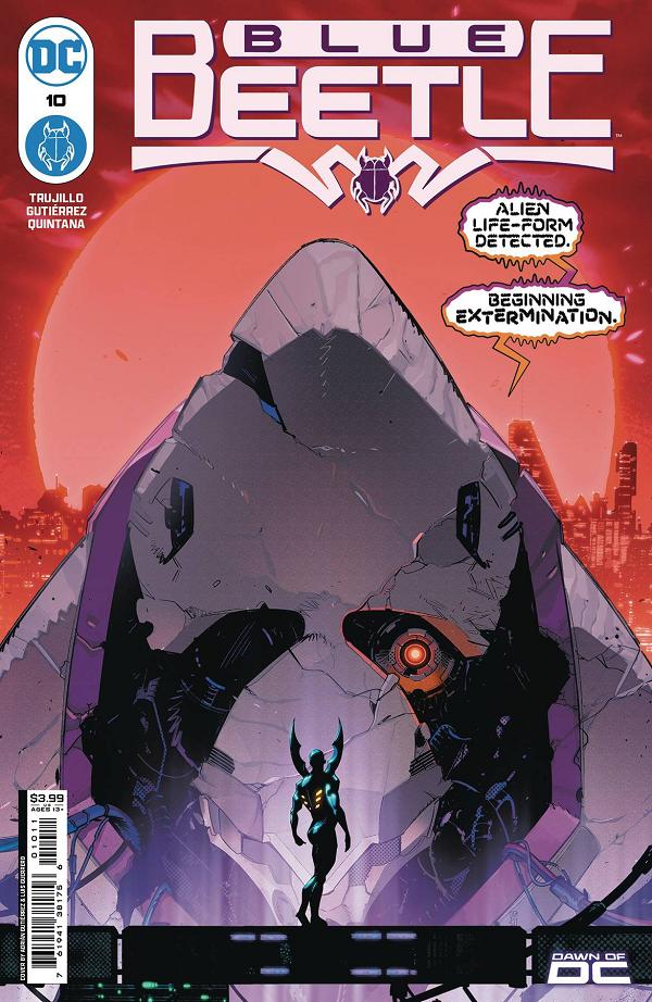 Blue Beetle #10 CVR A ADRIAN GUTIERREZ cover