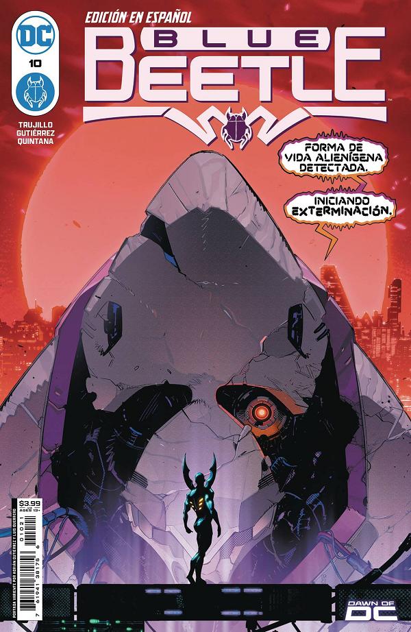Blue Beetle #10 cover