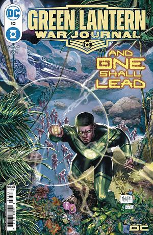Green Lantern War Journal #10 CVR A MONTOS cover