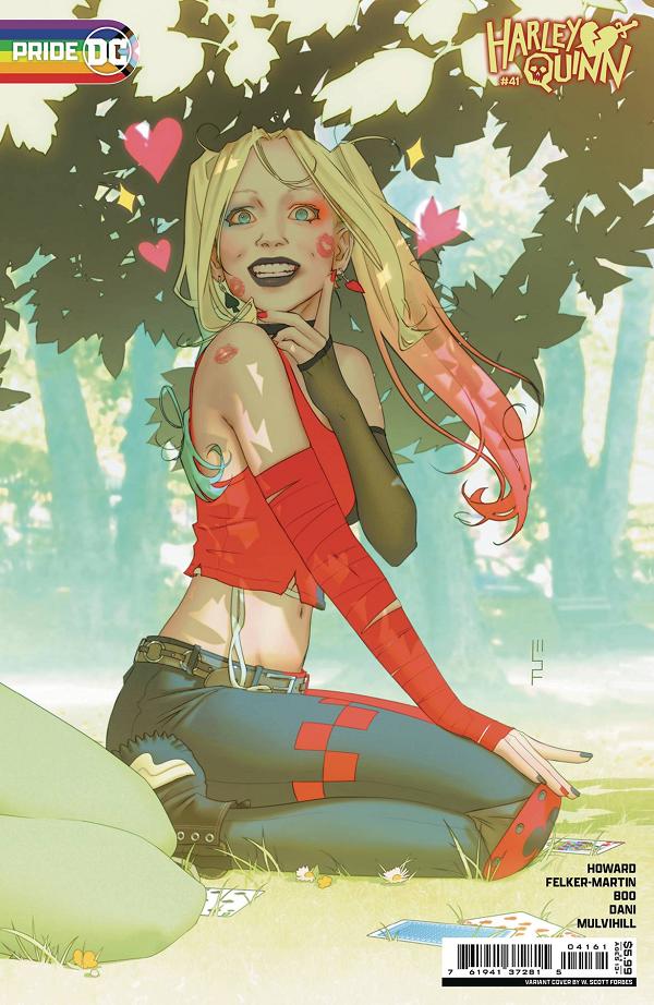 Harley Quinn #41 CVR D W SCOTT FORBES DC PRIDE 2024 CSV cover