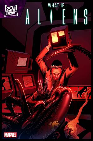 Aliens: What If #4 SALVADOR LARROCA cover