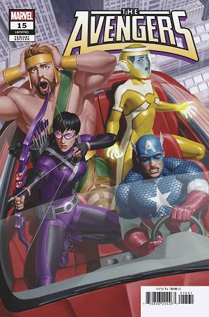 Avengers #15 JUNGGEUN YOON cover