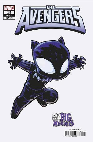 Avengers #15 SKOTTIE YOUNG BIG MARVEL cover