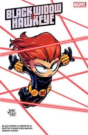 Black Widow & Hawkeye #4 SKOTTIE YOUNG BIG MARVEL cover