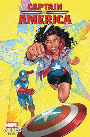 Captain America #10 BETSY COLA PRIDE ALLIES cover
