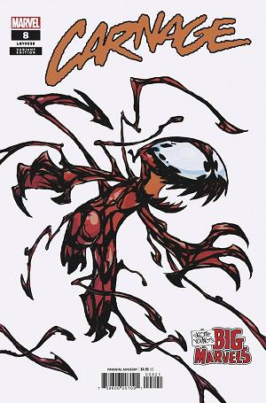 Carnage #8 SKOTTIE YOUNG BIG MARVEL cover