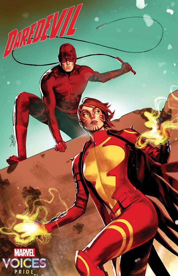 Daredevil #10 DAVI GO PRIDE ALLIES cover