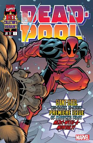 Deadpool #1 FACSIMILE ED FOIL cover