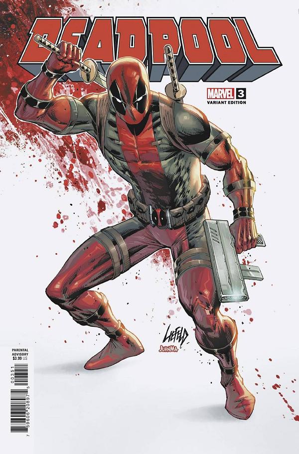 Deadpool #3 ROB LIEFELD cover