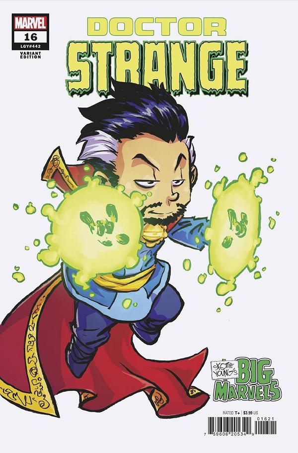 Doctor Strange #16 SKOTTIE YOUNG BIG MARVEL cover