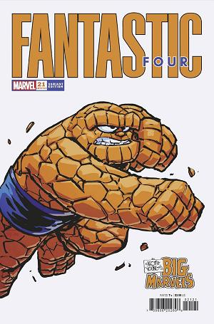 Fantastic Four #21 SKOTTIE YOUNG BIG MARVEL cover