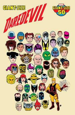 Giant-Size Daredevil #1 DAVE BARDIN DEADLY FOES cover