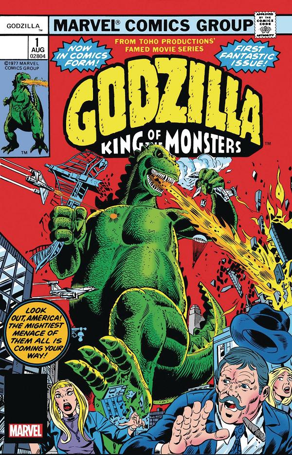 Godzilla #1 cover