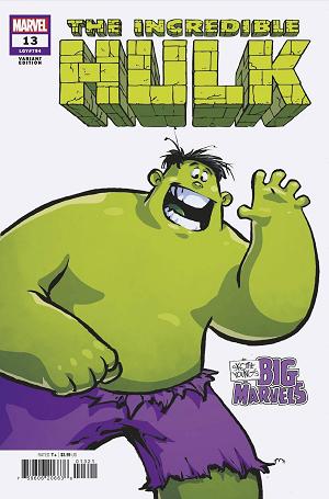 Incredible Hulk #13 SKOTTIE YOUNG BIG MARVEL cover