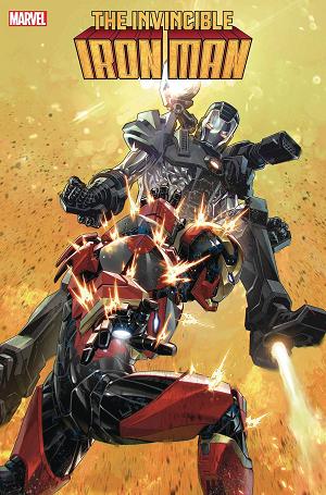 Invincible Iron Man #19 cover