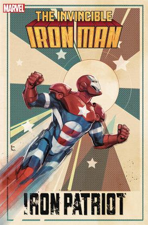 Invincible Iron Man #19 ROD REIS IRON PATRIOT cover