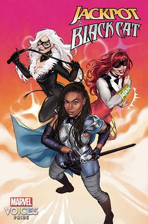 Jackpot & Black Cat #4 BETSY COLA PRIDE ALLIES cover