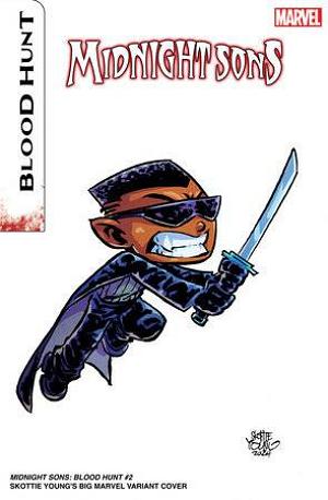Blood Hunt: Midnight Sons #2 SKOTTIE YOUNG BIG MARVEL cover